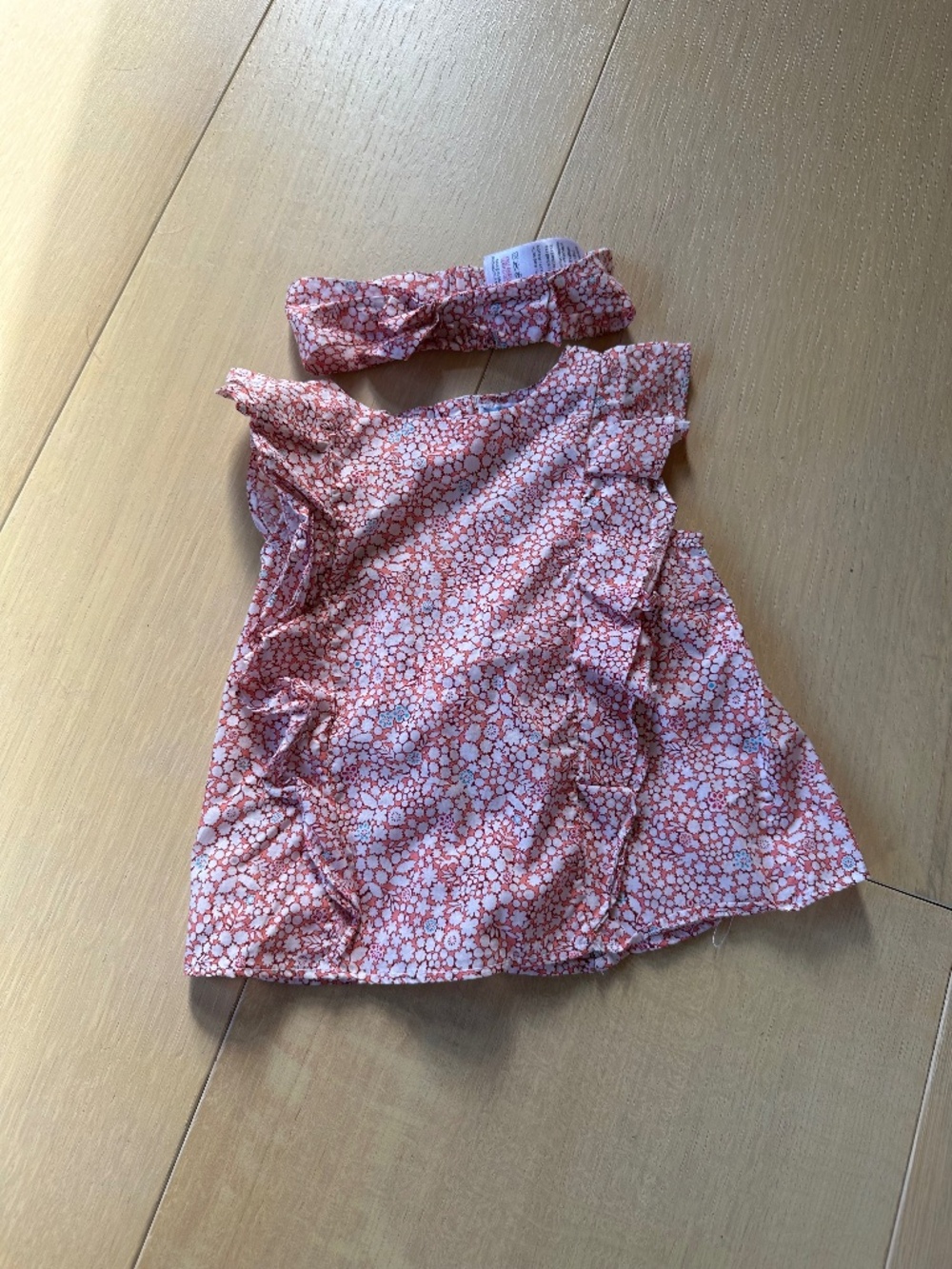 Jacadi Paris Liberty of London Cathy Blouse & Headband 18M